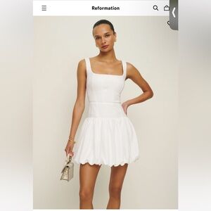 Reformation Delia Linen Dress NWT